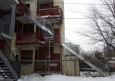 Fabricant escalier métallique extérieur à Lévis - Métal Gilles Allard