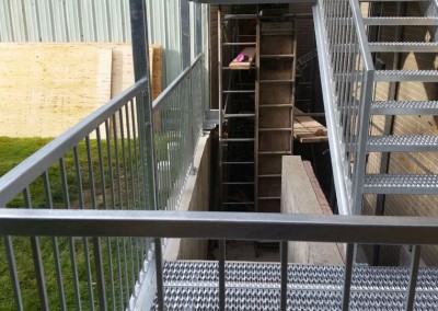 Fabricant escalier métallique extérieur et escalier métallique intérieur à Québec | Métal Gilles Allard