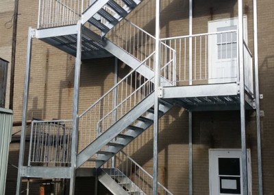 Fabricant escalier métallique extérieur et escalier métallique intérieur à Québec | Métal Gilles Allard