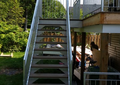 Fabricant d'escalier métallique extérieur et escalier métallique intérieur à Québec | Métal Gilles Allard